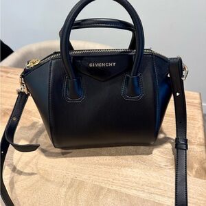 Givenchy Antigona mini Black Leather Satchel